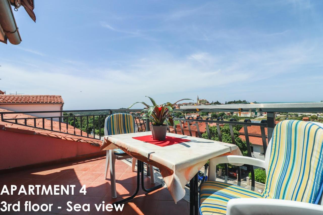 Beautiful Sea View Apartments - Niko Ceko Vrsar Kültér fotó