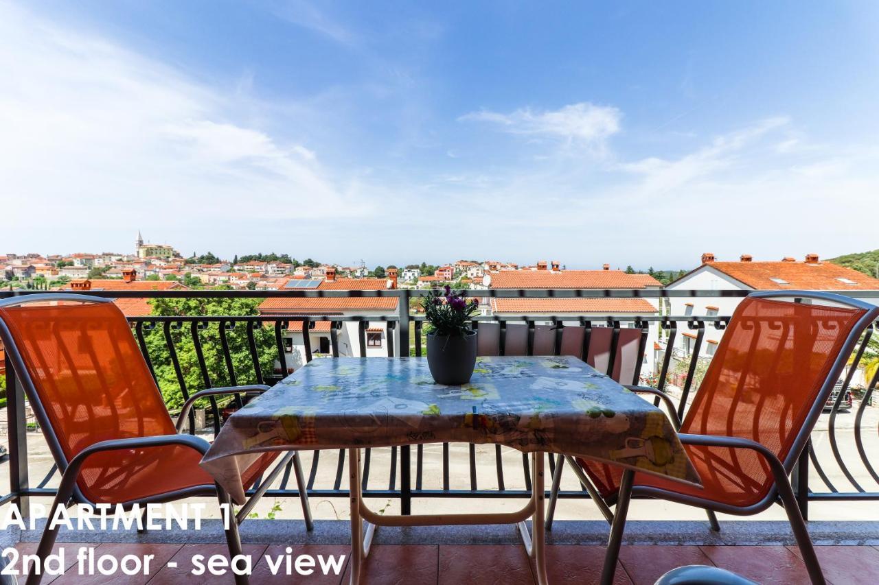 Beautiful Sea View Apartments - Niko Ceko Vrsar Kültér fotó