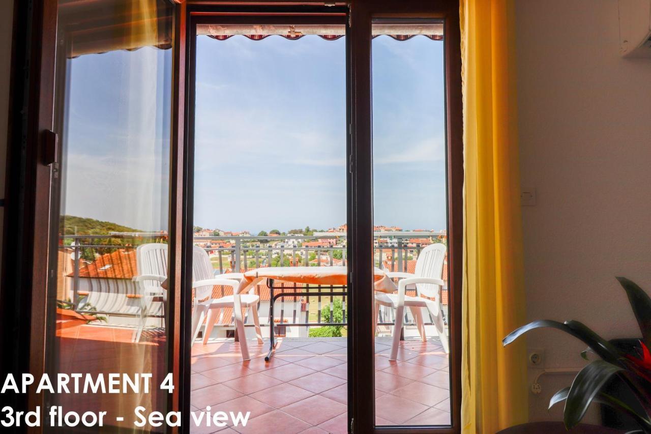 Beautiful Sea View Apartments - Niko Ceko Vrsar Kültér fotó