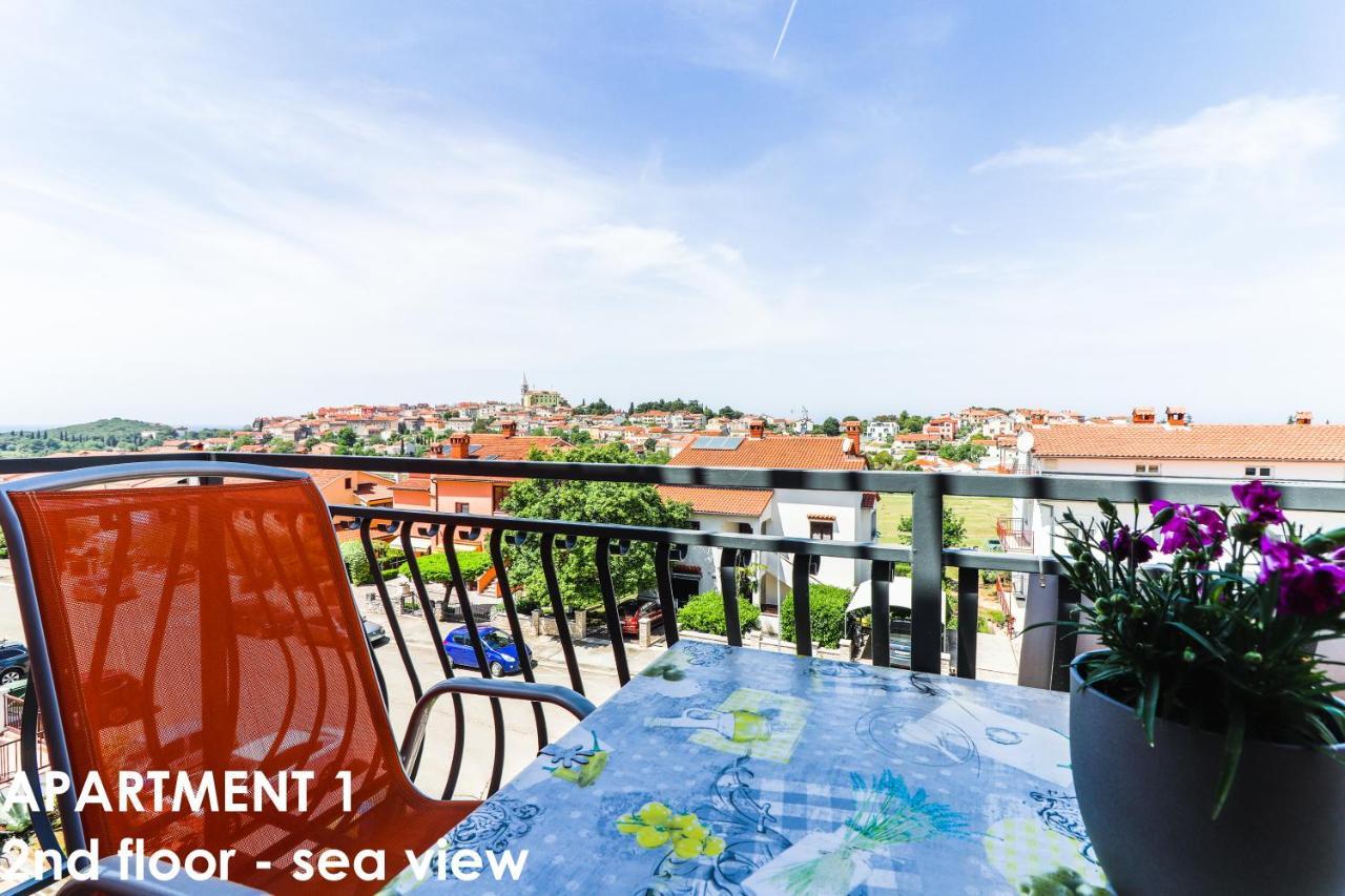 Beautiful Sea View Apartments - Niko Ceko Vrsar Kültér fotó
